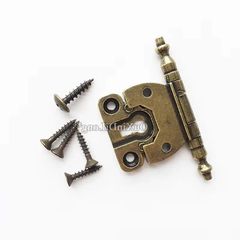 Antique 8PCS Zinc Alloy European Furniture Hinges Clothes Cupboard Kitchen TV Cabinet Hinges Wood Cases Bronze Hinges+Screws
Antique 8PCS Zinc Alloy European Furniture Hinges Clothes Cupboard Kitchen TV Cabinet Hinges Wood Cases Bronze Hinges+Screws