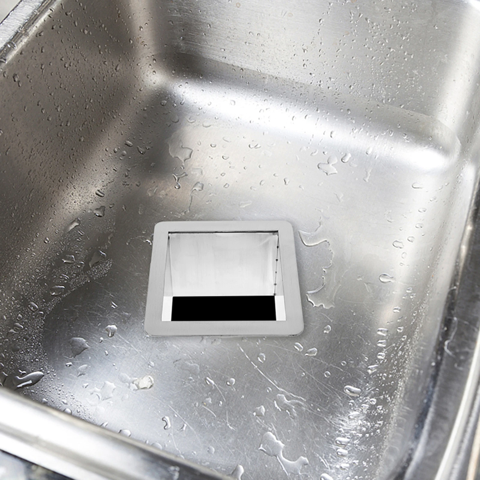 Stainless Steel Trash Chute Grommet Square Countertop Built- Kitchen Counter Drop-In Waste Chute Grommets 
Stainless Steel Trash Chute Grommet Square Countertop Built- Kitchen Counter Drop-In Waste Chute Grommets