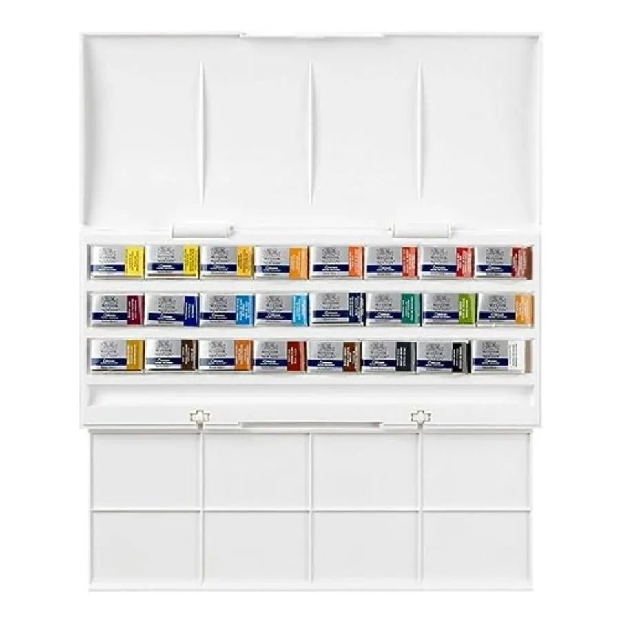 Cotman Watercolor Paint Set Studio Set 24 Whole Pans
Cotman Watercolor Paint Set Studio Set 24 Whole Pans