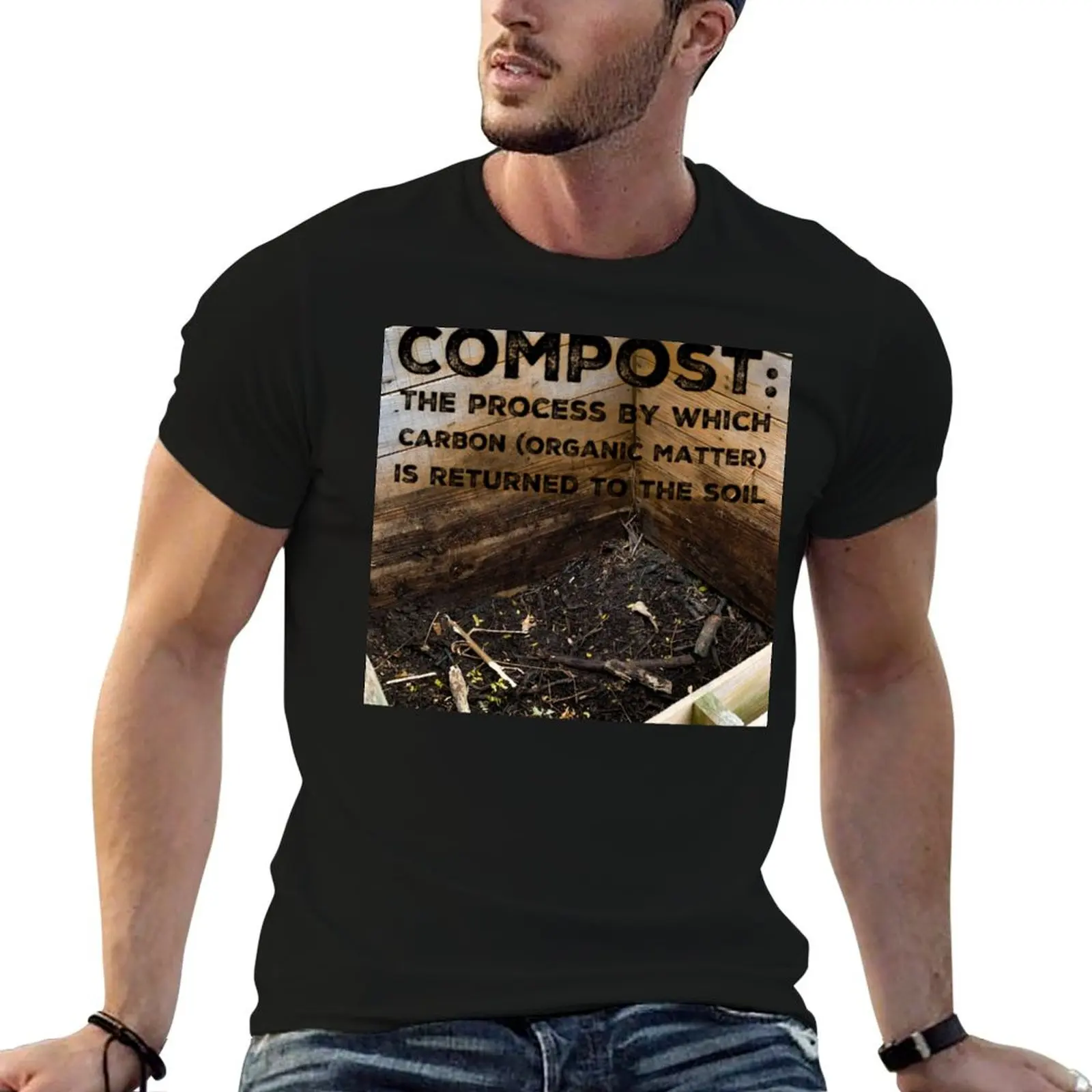 Compost: The process by which Carbon is returned to the soil. T-Shirt t shirts for man slim fit t shirts cotton 100% T-Shirt
Compost: The process by which Carbon is returned to the soil. T-Shirt t shirts for man slim fit t shirts cotton 100% T-Shirt