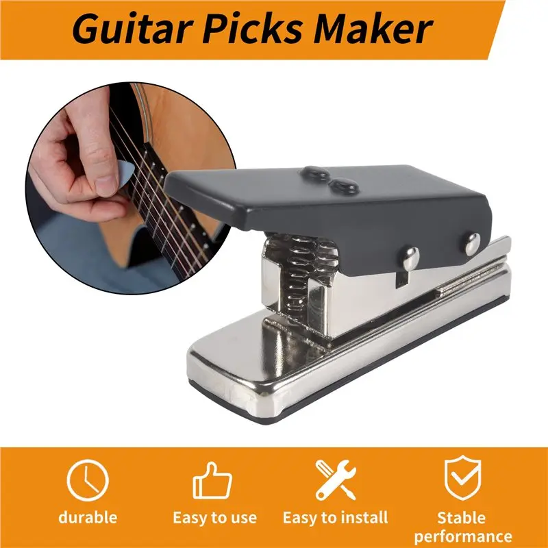 ABVH-Professional Guitar Plectrum Improved Picks Maker Card Cutter DIY Own