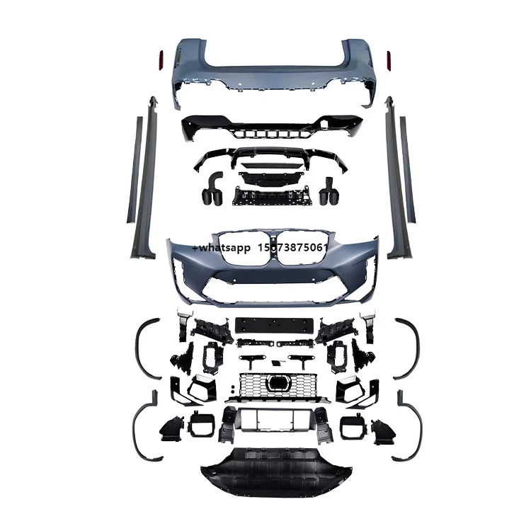 For X3 G01 LCI Upgrade to X3M Style Car Bumper Grille Side Skirt Primer New Body Kit 2022+ PP Plastic Material
For X3 G01 LCI Upgrade to X3M Style Car Bumper Grille Side Skirt Primer New Body Kit 2022+ PP Plastic Material
