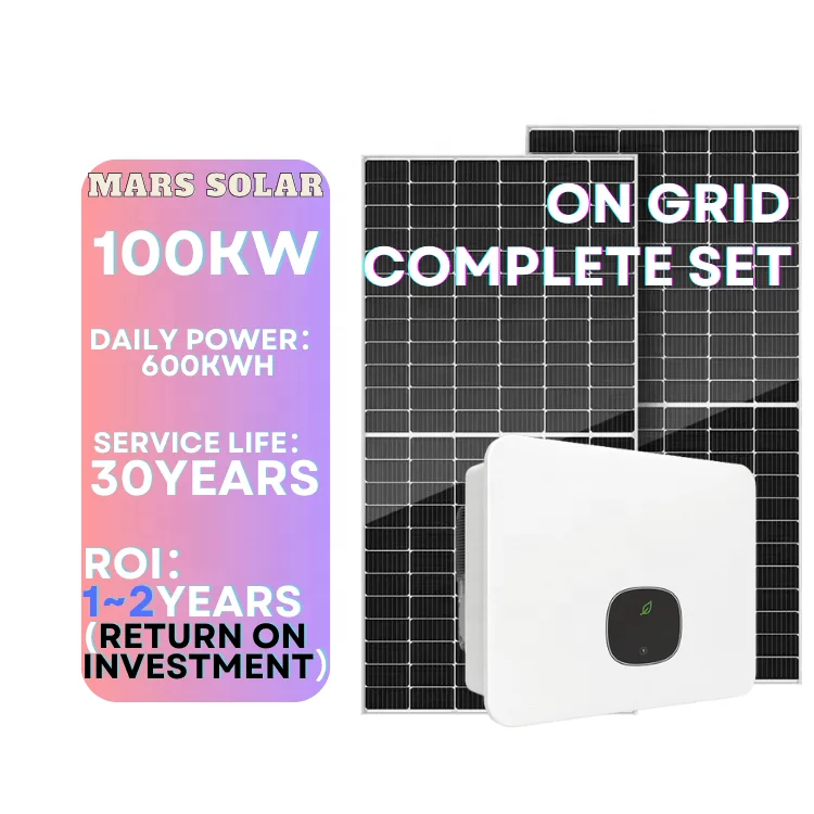Customizable 50KW 100KW 200KW Industrial Solar Energy System With Photovoltaic Panels and Off Grid-Tied Technology
Customizable 50KW 100KW 200KW Industrial Solar Energy System With Photovoltaic Panels and Off Grid-Tied Technology