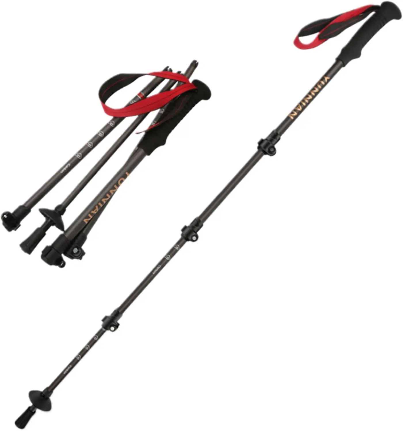 Carbon Fiber Trekking Pole - Ultralight Hiking Walking Stick with Adjustable Locks & Storage Bag
Carbon Fiber Trekking Pole - Ultralight Hiking Walking Stick with Adjustable Locks & Storage Bag