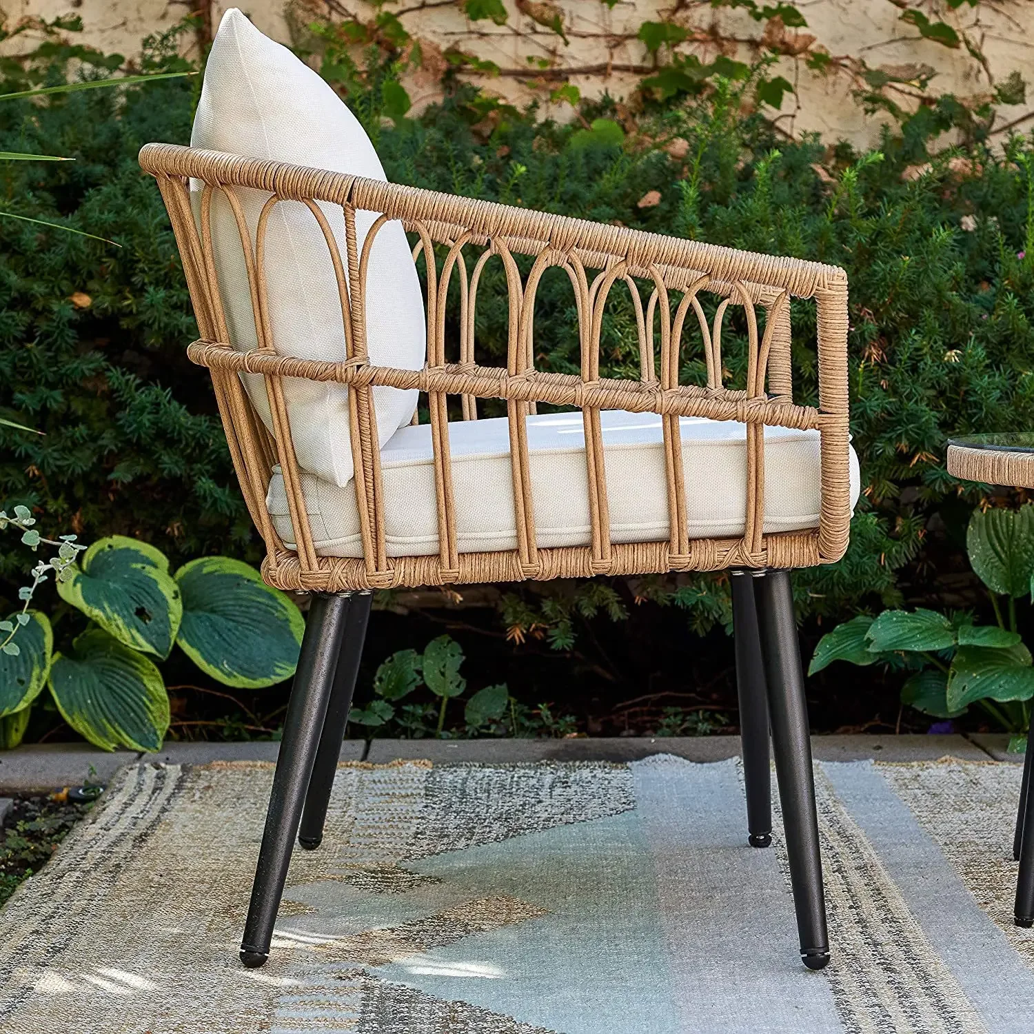 Для двора, сада, современная уличная мебель из полиэтиленового ротанга, включая столы, стулья с железными краями, доступен для оптовой продажи
Для двора, сада, современная уличная мебель из полиэтиленового ротанга, включая столы, стулья с железными краями, доступен для оптовой продажи