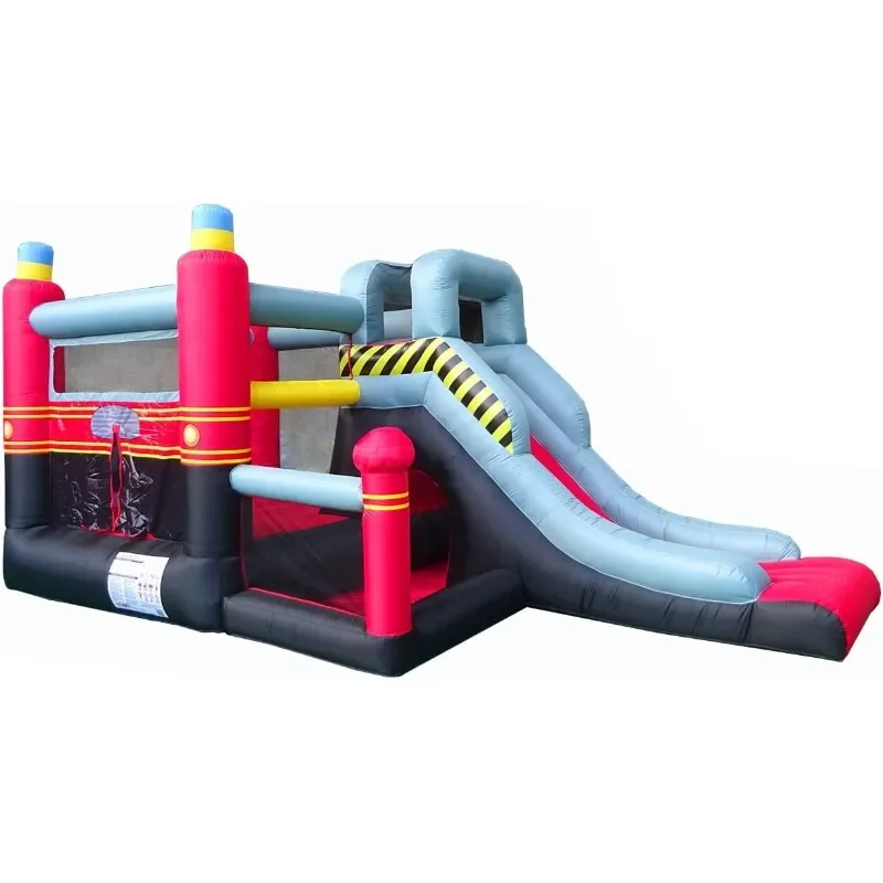 Backyard Kids Inflatable Bounce with Slide for Kids, Deluxe Fire Station Bouncer Indoor or Outdoor Playhouse Complete Setup
Backyard Kids Inflatable Bounce with Slide for Kids, Deluxe Fire Station Bouncer Indoor or Outdoor Playhouse Complete Setup