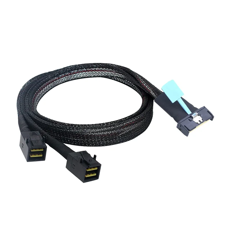 Кабель GO-MCIO 8I до 2 X SFF 8643 PCIE Gen5 MCIO 8X к Mini SAS HD SFF 8643 Высокоскоростной кабель для серверного центра обработки данных
Кабель GO-MCIO 8I до 2 X SFF 8643 PCIE Gen5 MCIO 8X к Mini SAS HD SFF 8643 Высокоскоростной кабель для серверного центра обработки данных