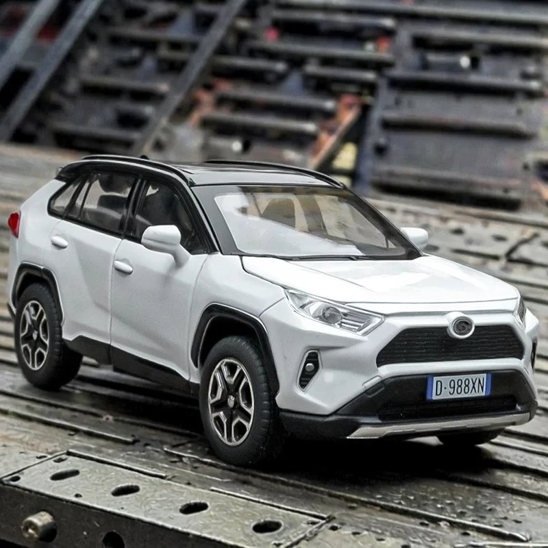 1:32 RAV4 SUV Alloy Car Model Diecast Metal Toy car Simulation Sound and Light Collectibles Birthday Gift
1:32 RAV4 SUV Alloy Car Model Diecast Metal Toy car Simulation Sound and Light Collectibles Birthday Gift