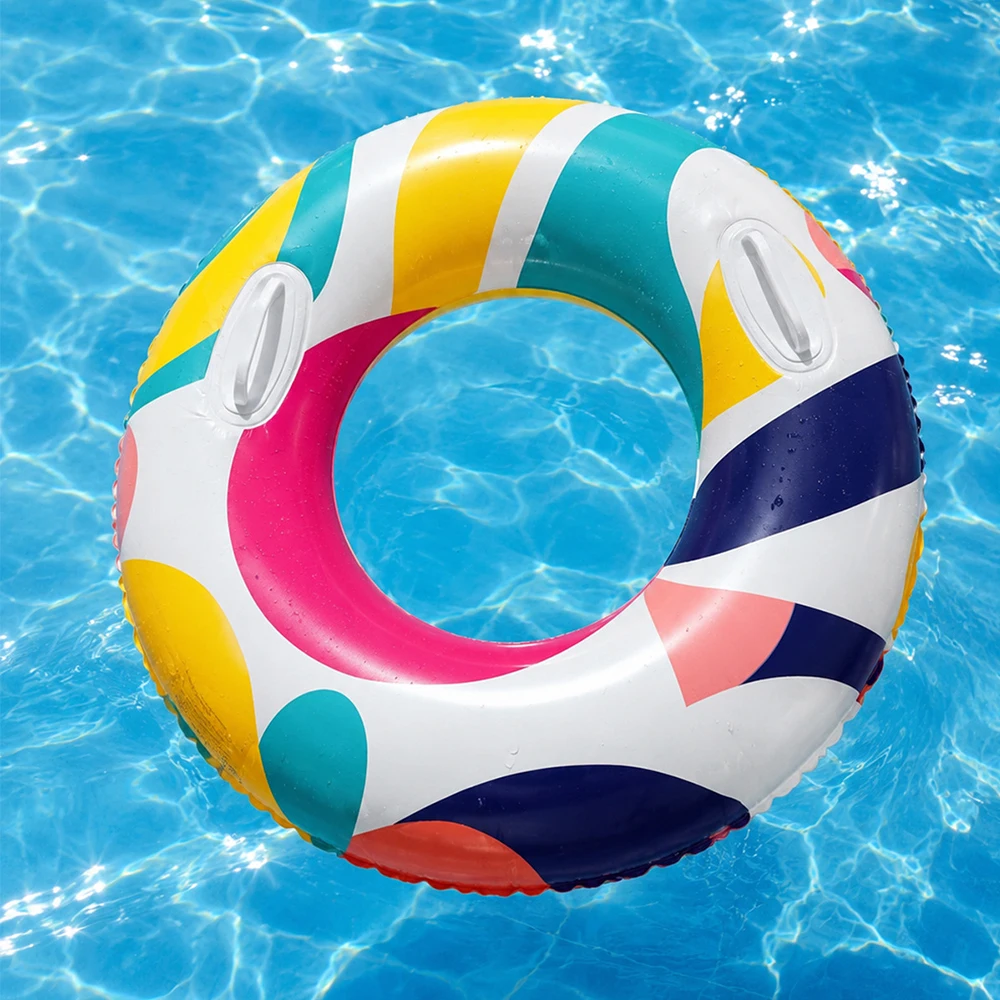 1Pcs Inflatable Swim Ring With Handles Colorful Adult Pool Floats Tube Summer Water Floating Circle For Beach Pool Party
1Pcs Inflatable Swim Ring With Handles Colorful Adult Pool Floats Tube Summer Water Floating Circle For Beach Pool Party