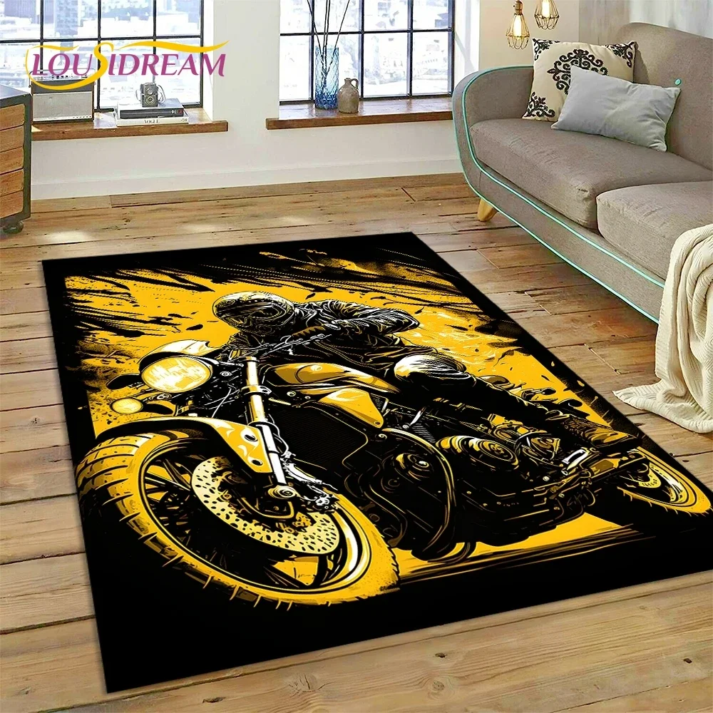 Motocross Modern retro Motorcycle Carpet Rug for Bedroom Living Room Home Sofa Decoration,Children Game Large Decor Floor Mat
Motocross Modern retro Motorcycle Carpet Rug for Bedroom Living Room Home Sofa Decoration,Children Game Large Decor Floor Mat