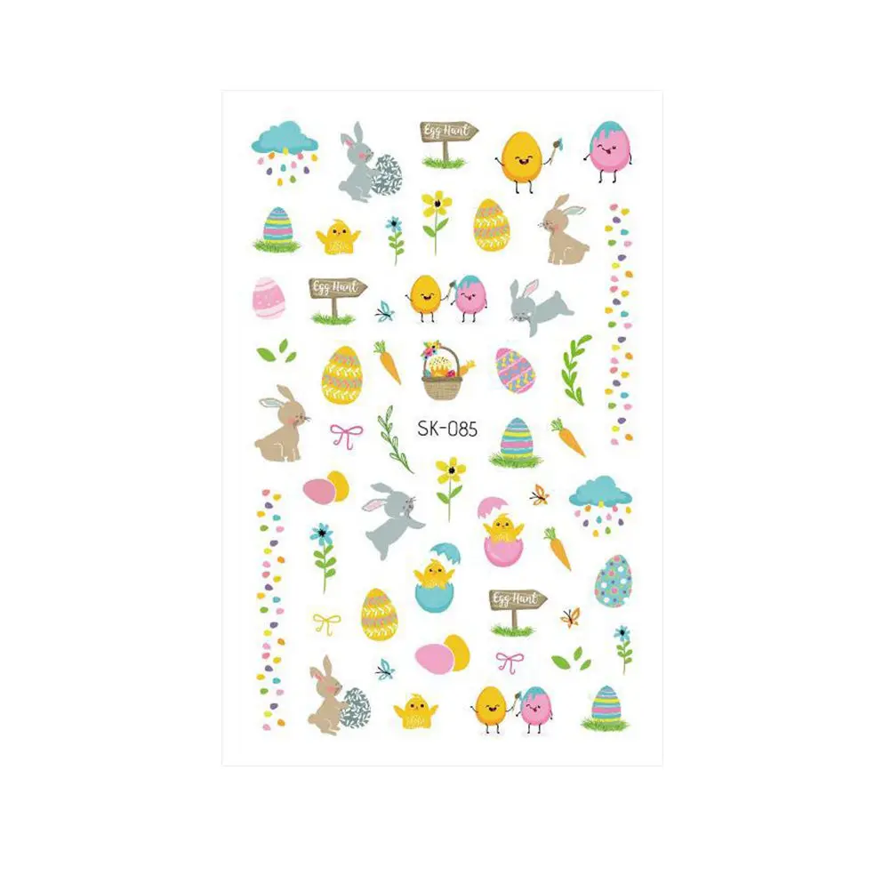 10pcs Nail Stickers Eco Friendly Easter Art Decals Transfer Appliques Party Supplies DIY Designs Manicure Tools
10pcs Nail Stickers Eco Friendly Easter Art Decals Transfer Appliques Party Supplies DIY Designs Manicure Tools