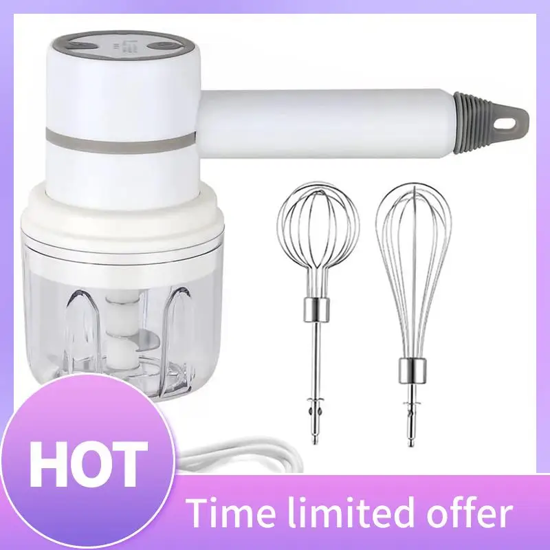 B69C Hand Mixer Cordless Electric Blender Portable Multi-Purpose Food Beater For Mixing Eggs Whipping Cream Chopping Garlic
B69C Hand Mixer Cordless Electric Blender Portable Multi-Purpose Food Beater For Mixing Eggs Whipping Cream Chopping Garlic