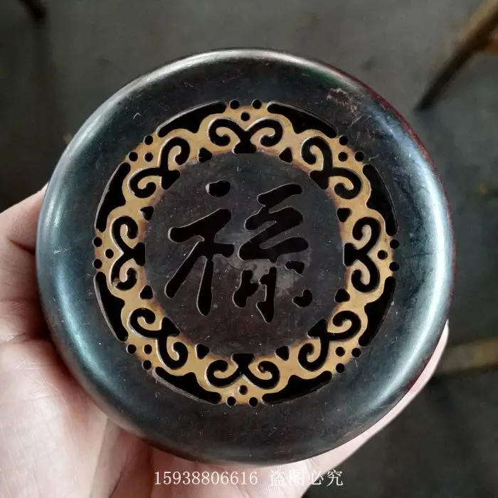 collection antique bronze brass purple leather Fulu incense burner old goods old Solid Copper
collection antique bronze brass purple leather Fulu incense burner old goods old Solid Copper
