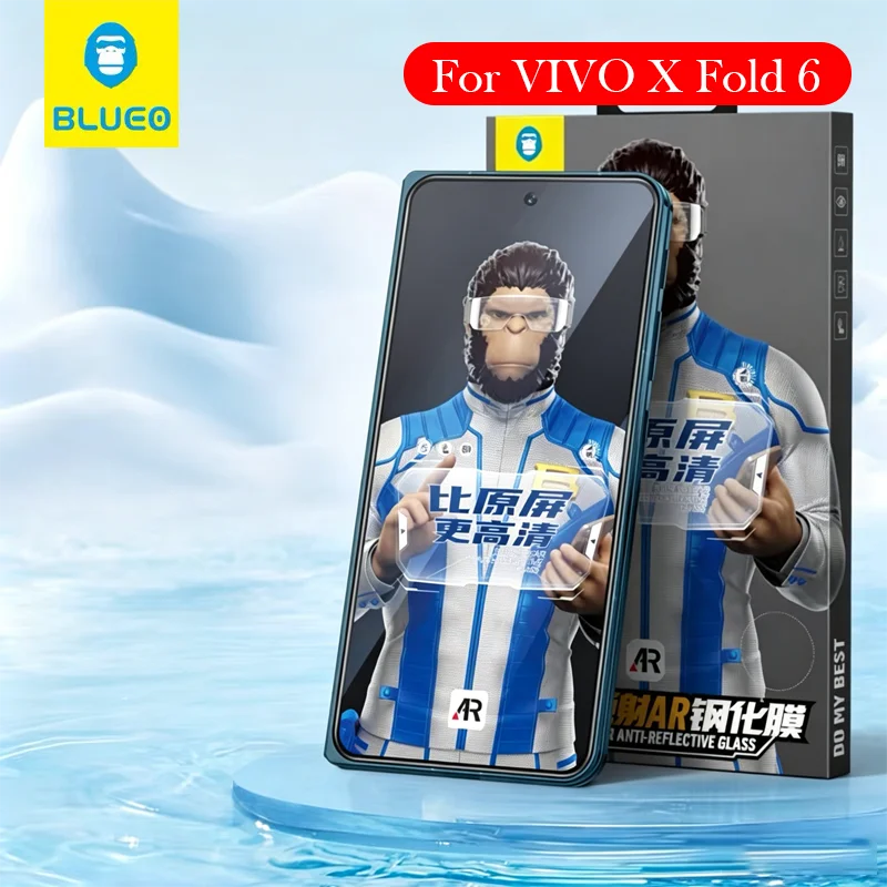 Blueo AR Tempered Glass For Vivo X Fold 6 Screen Protector for VIVO X FOLD 6
Blueo AR Tempered Glass For Vivo X Fold 6 Screen Protector for VIVO X FOLD 6