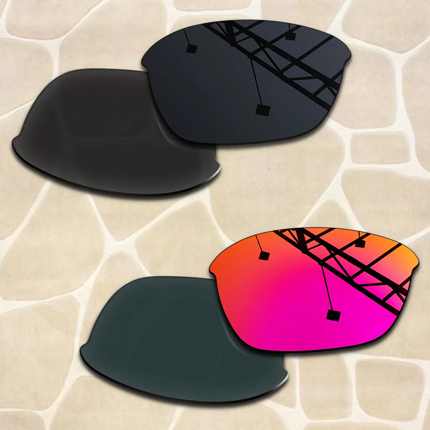 Replacement Lenses Fit for Oakley Half Jacket 2.0 OO9144 Half Jacket 2.0 AF OO9153 62mm Sunglasses Anti-Scratch Polarized
Replacement Lenses Fit for Oakley Half Jacket 2.0 OO9144 Half Jacket 2.0 AF OO9153 62mm Sunglasses Anti-Scratch Polarized