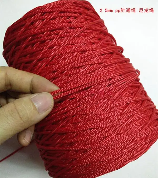 250m/PCS Dia.2.5mm 500g Polypropylene rope hammock DIY rope gift box portable backpack hollow exhibition tag badge lanyard
250m/PCS Dia.2.5mm 500g Polypropylene rope hammock DIY rope gift box portable backpack hollow exhibition tag badge lanyard