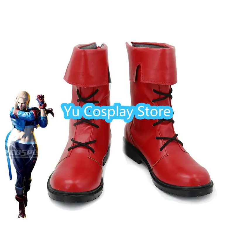 Cammy Cosplay Shoes Halloween Carnival Boots PU Leather Shoes Cosplay Props Custom Made
Cammy Cosplay Shoes Halloween Carnival Boots PU Leather Shoes Cosplay Props Custom Made