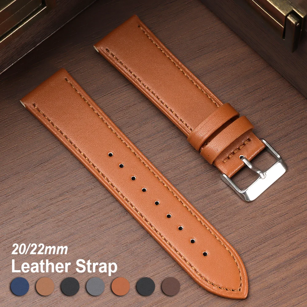 Black Blue Brown Grey Bracelet 20mm 22mm Leather Watch Straps Soft Leather Watch Band Vintage Men Women Wristband Accessories
Black Blue Brown Grey Bracelet 20mm 22mm Leather Watch Straps Soft Leather Watch Band Vintage Men Women Wristband Accessories