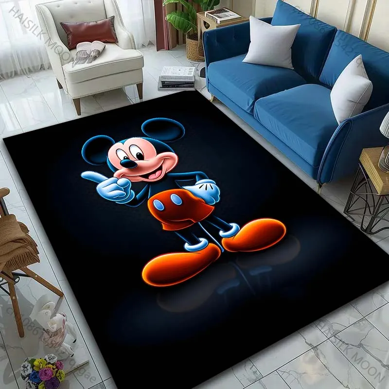 Cartoon Disney Mickey Mouse Print Carpet for BedRoom Home Decor Children Crawling Mat Living Room Area Rug Sofa Table Floor Mat 
Cartoon Disney Mickey Mouse Print Carpet for BedRoom Home Decor Children Crawling Mat Living Room Area Rug Sofa Table Floor Mat