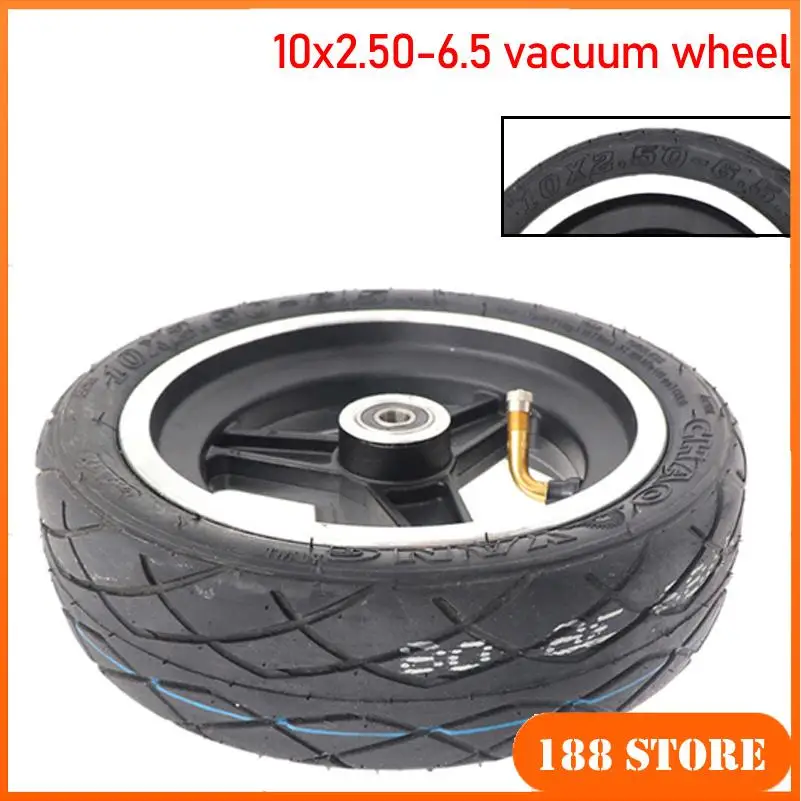 Durable 10x2.50-6.5 Vacuum Wheel (10 Inches) - Ideal for Ninebot MAX G30 Foldable Portable Electric Scooter
Durable 10x2.50-6.5 Vacuum Wheel (10 Inches) - Ideal for Ninebot MAX G30 Foldable Portable Electric Scooter