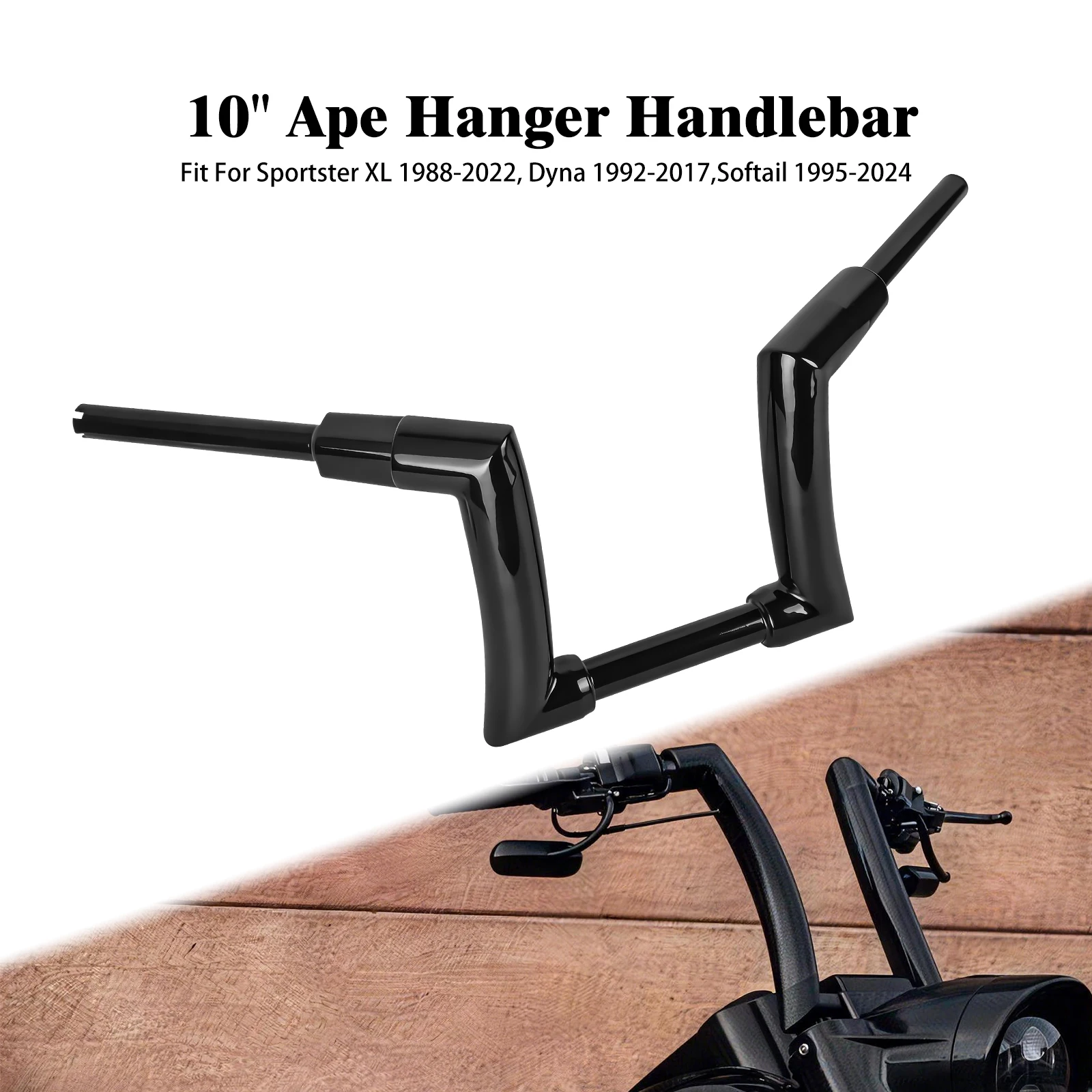 Motorcycle 10" Handlebar Handle Bar For Harley Touring FLHT FLHX 1995-13 21-23 FLHR 98-13 21-24 Softail 95-24 Sportster XL Dyna
Motorcycle 10" Handlebar Handle Bar For Harley Touring FLHT FLHX 1995-13 21-23 FLHR 98-13 21-24 Softail 95-24 Sportster XL Dyna