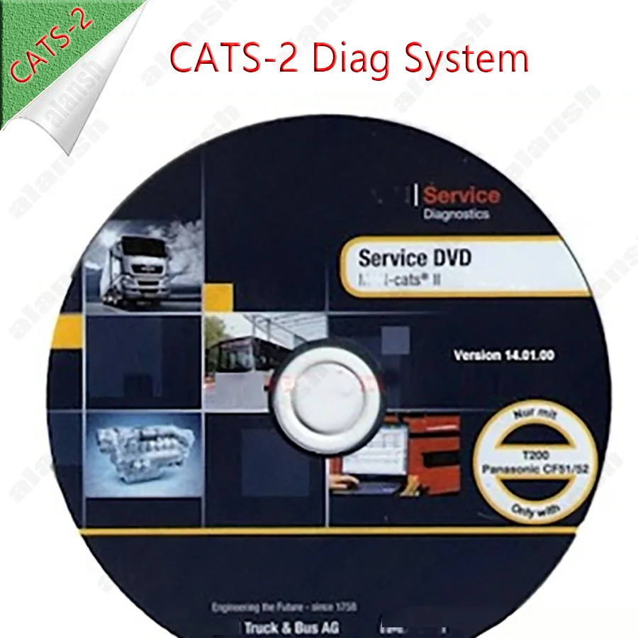 Диагностическая система CATS2 V12 для грузовиков и двигателей + нитро 
Диагностическая система CATS2 V12 для грузовиков и двигателей + нитро