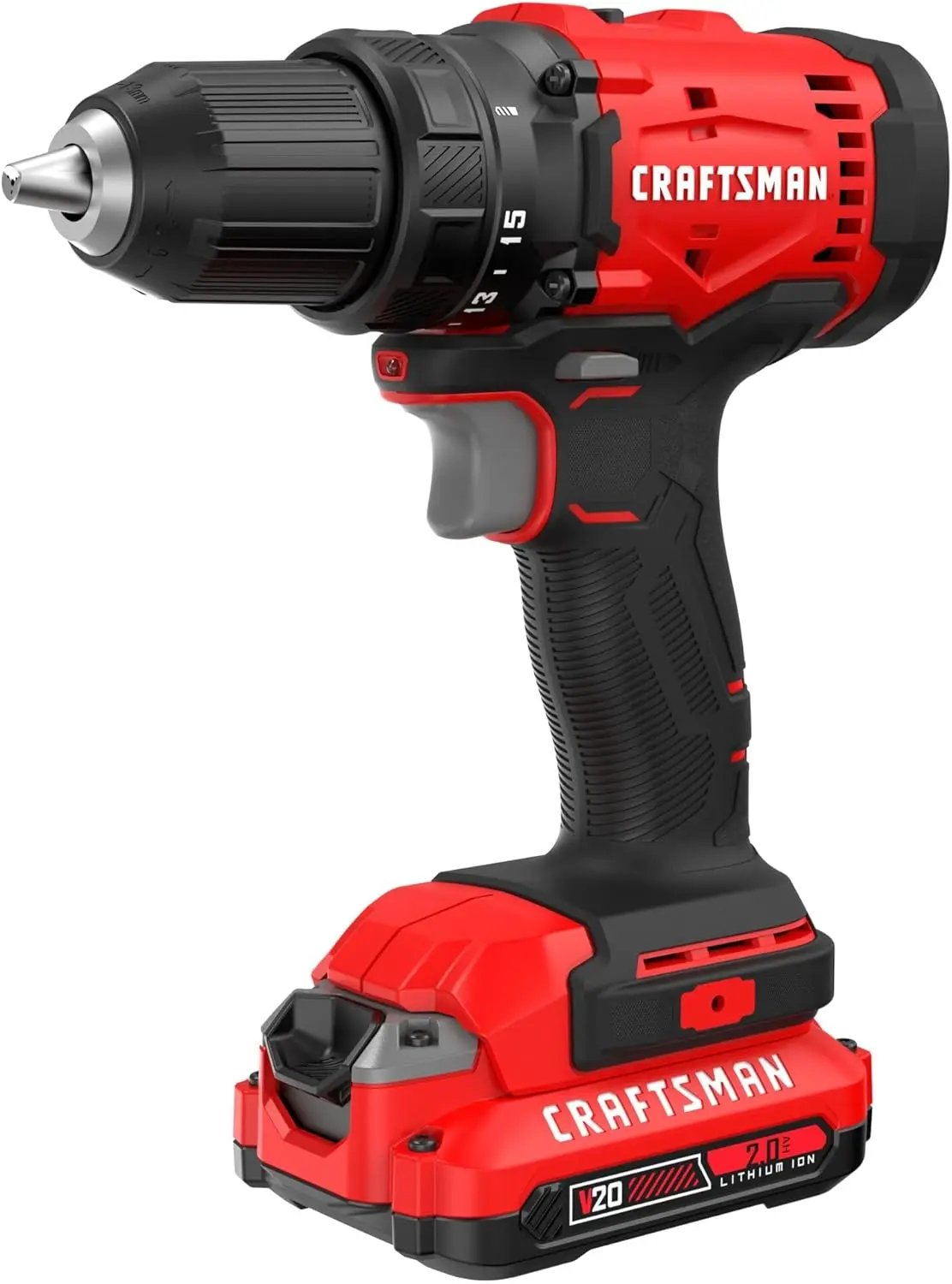 1/2 in Cordless Drill Set with 2.0 Ah Battery, Charger, LED Light, Ergonomic Design, Long Runtime
1/2 in Cordless Drill Set with 2.0 Ah Battery, Charger, LED Light, Ergonomic Design, Long Runtime