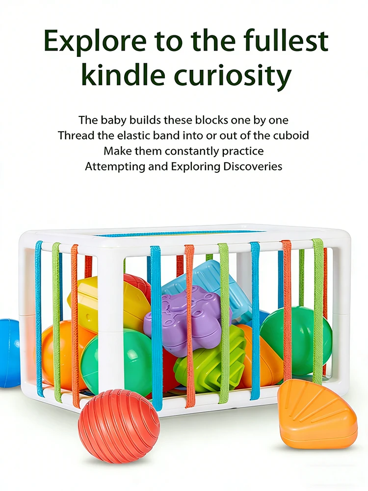 Montessori Baby Sensory Shape Sorter Cube - Fine Motor Skill Toy for 6-18 Months Toddlers
Montessori Baby Sensory Shape Sorter Cube - Fine Motor Skill Toy for 6-18 Months Toddlers