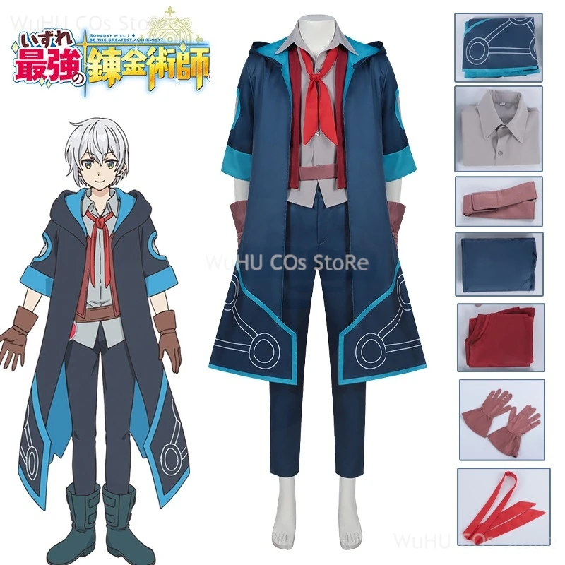 Anime Possibly The Greatest Alchemist Of All Time Cosplay Takumi Iruma Cosplay Costume Wig Blue Suit Coat Men Halloween Roleplay
Anime Possibly The Greatest Alchemist Of All Time Cosplay Takumi Iruma Cosplay Costume Wig Blue Suit Coat Men Halloween Roleplay
