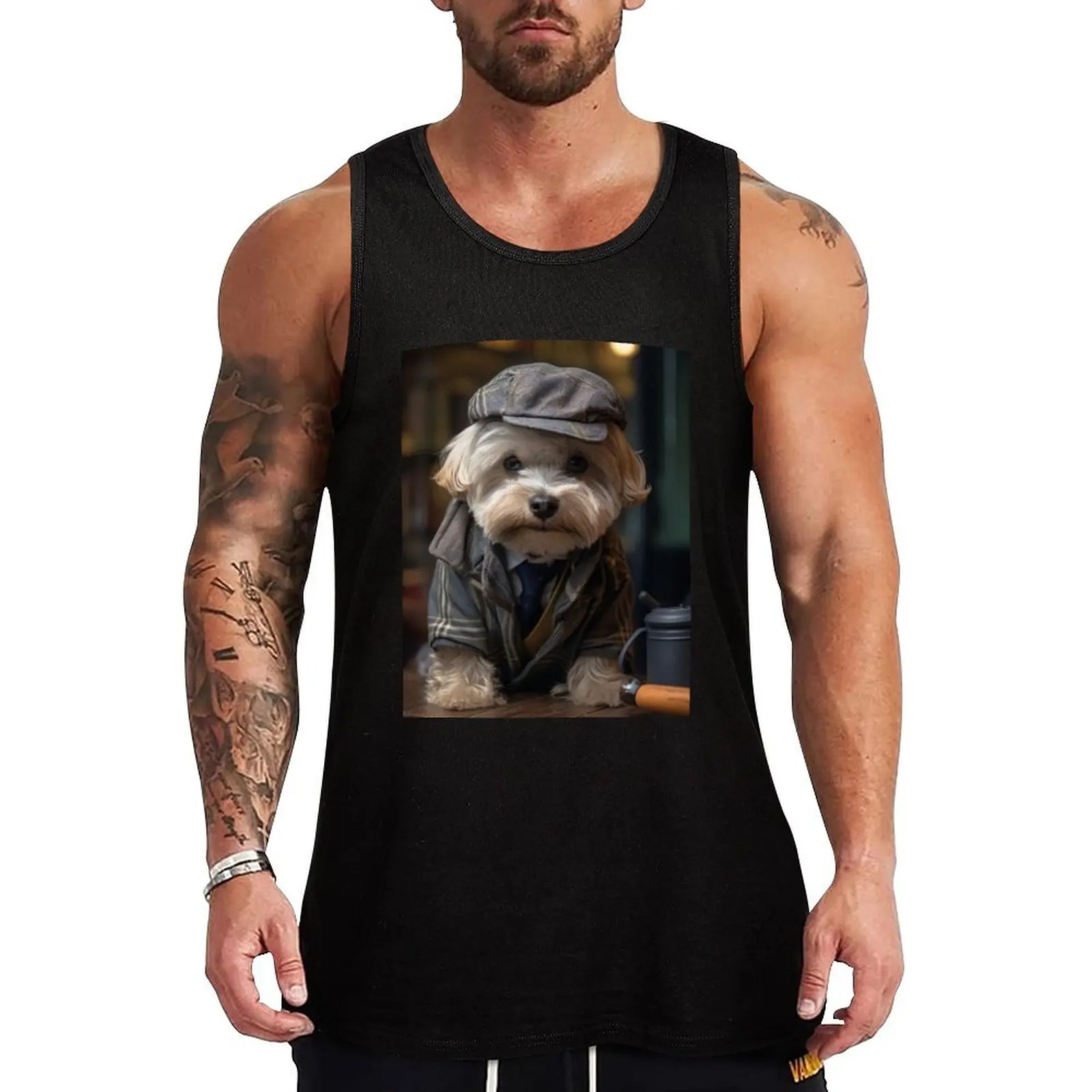 Stylish Dandie Dinmont Terrier Tank Top Solid Color Tank Top Regular Fit Comfort Undershirt
Stylish Dandie Dinmont Terrier Tank Top Solid Color Tank Top Regular Fit Comfort Undershirt