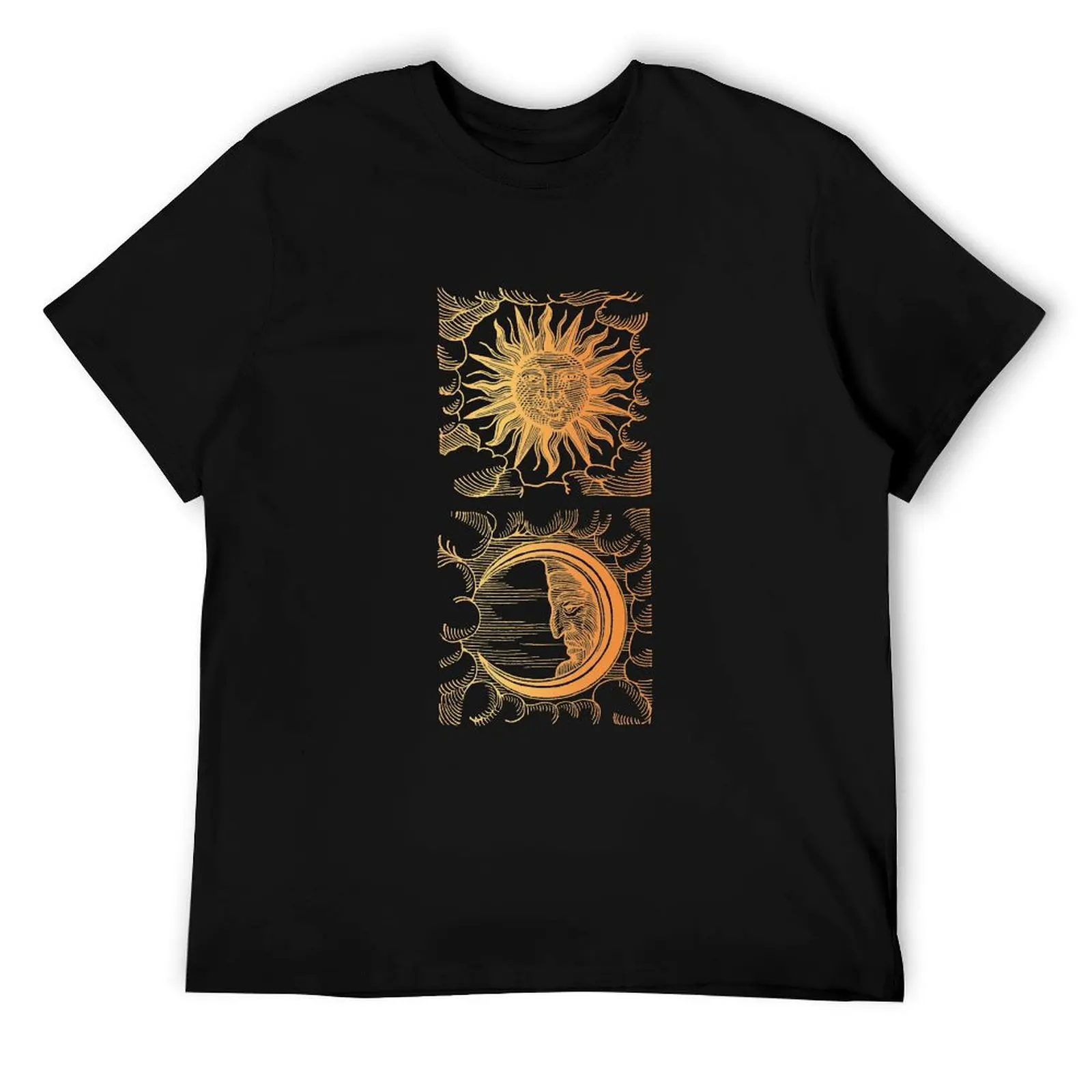 Golden Sun and Moon Renaissance Illustration T-Shirt t shirt man casual man t shirts graphic t shirt custom print T-Shirt
Golden Sun and Moon Renaissance Illustration T-Shirt t shirt man casual man t shirts graphic t shirt custom print T-Shirt