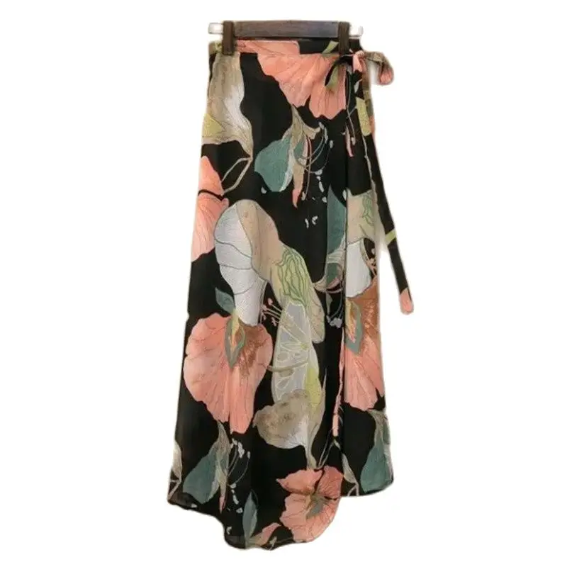Summer Mid-Long Culottes Women 2023 New Loose Frenulum Skirt High Waist Split Skirt Hip Printing Skirts Beach Dress Female
Summer Mid-Long Culottes Women 2023 New Loose Frenulum Skirt High Waist Split Skirt Hip Printing Skirts Beach Dress Female