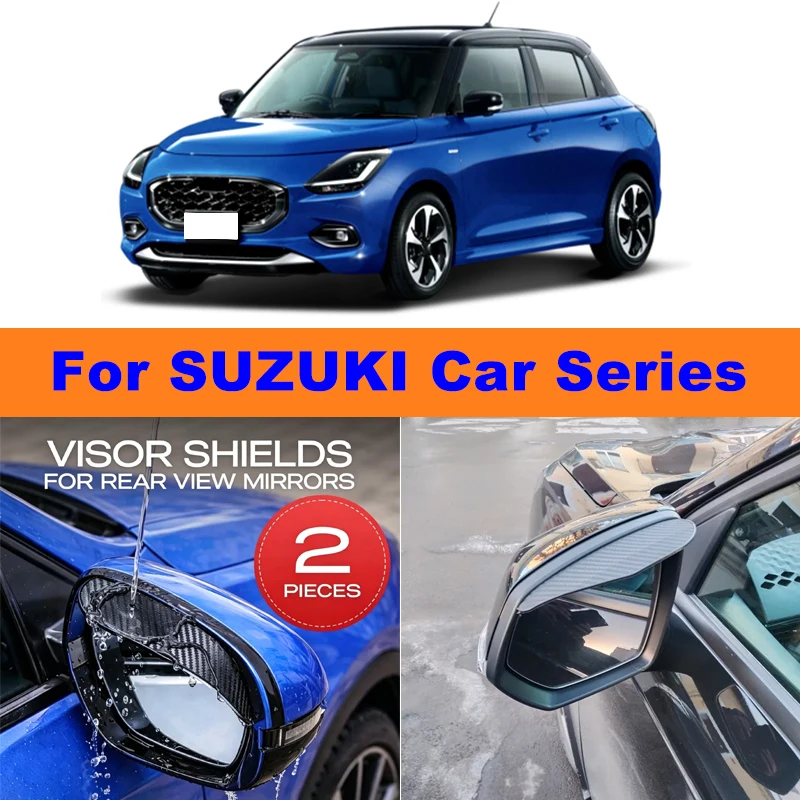 2Pcs Rearview Mirror Rain Eyebrow Sun Visor Rain Shield Guard For Suzuki Swift Vitara Jimny SX4 Baleno Ertiga Celerio Alto
2Pcs Rearview Mirror Rain Eyebrow Sun Visor Rain Shield Guard For Suzuki Swift Vitara Jimny SX4 Baleno Ertiga Celerio Alto