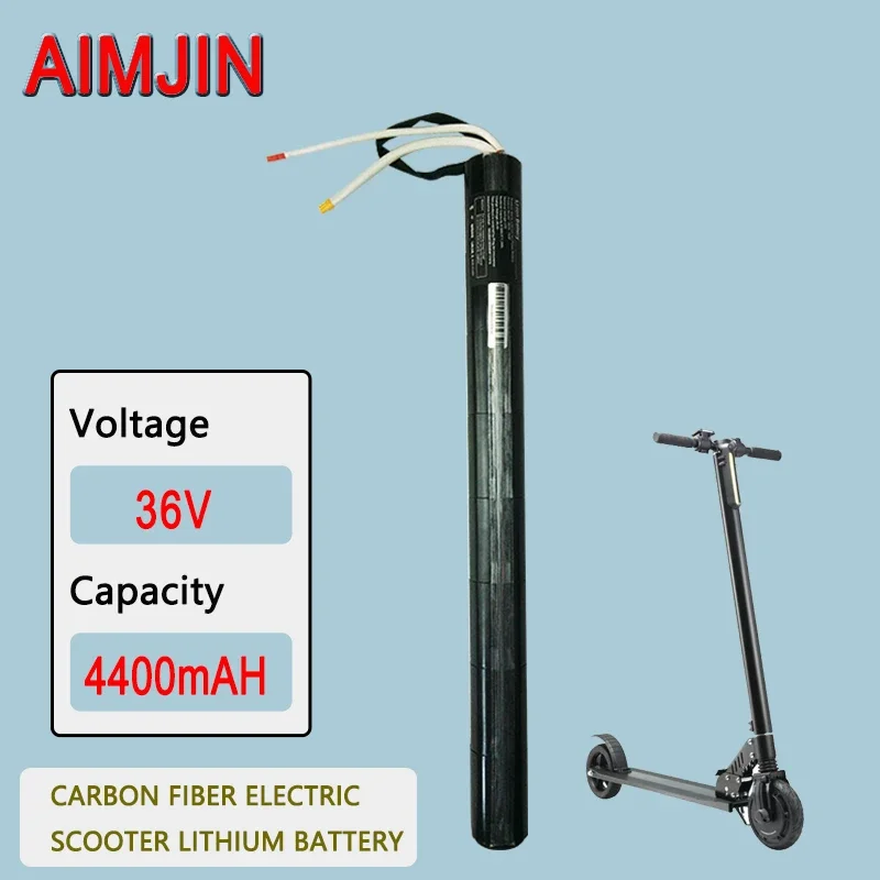 36V 4400mAH Rechargeable Replacement Lithium ion Battery for Carbon Fiber Electric Battery Pack
36V 4400mAH Rechargeable Replacement Lithium ion Battery for Carbon Fiber Electric Battery Pack