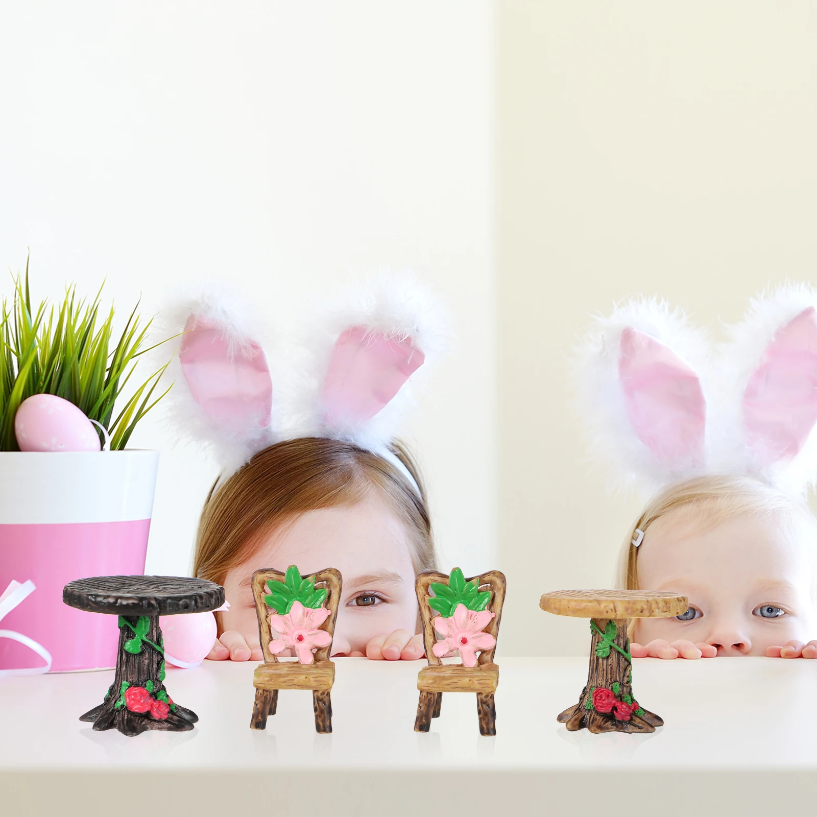 4 Sets Table Diy Miniature Furniture Sets Chair Craft Fairy Miniature Furniture Decor Home Office Diy Garden Mini Landscape
4 Sets Table Diy Miniature Furniture Sets Chair Craft Fairy Miniature Furniture Decor Home Office Diy Garden Mini Landscape