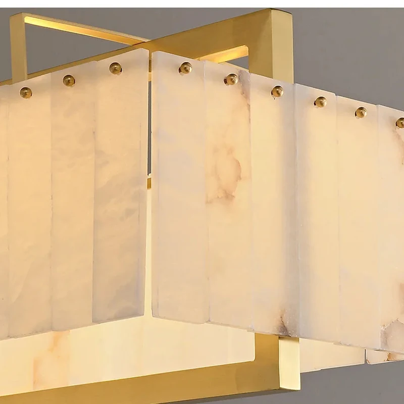 Modern Designer Brass Chandelier Lamp for Living Room Dining Room Villa Duplex Long Dining Table Hanging Marble Lighting Fixture
Modern Designer Brass Chandelier Lamp for Living Room Dining Room Villa Duplex Long Dining Table Hanging Marble Lighting Fixture