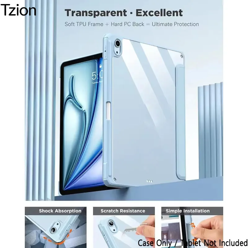 Fashion Case for IPad 2025 11th A16 Generation Case for IPad 10th 10.9 A2696 A2757 A2777 with Pencil Slot Cover
Fashion Case for IPad 2025 11th A16 Generation Case for IPad 10th 10.9 A2696 A2757 A2777 with Pencil Slot Cover