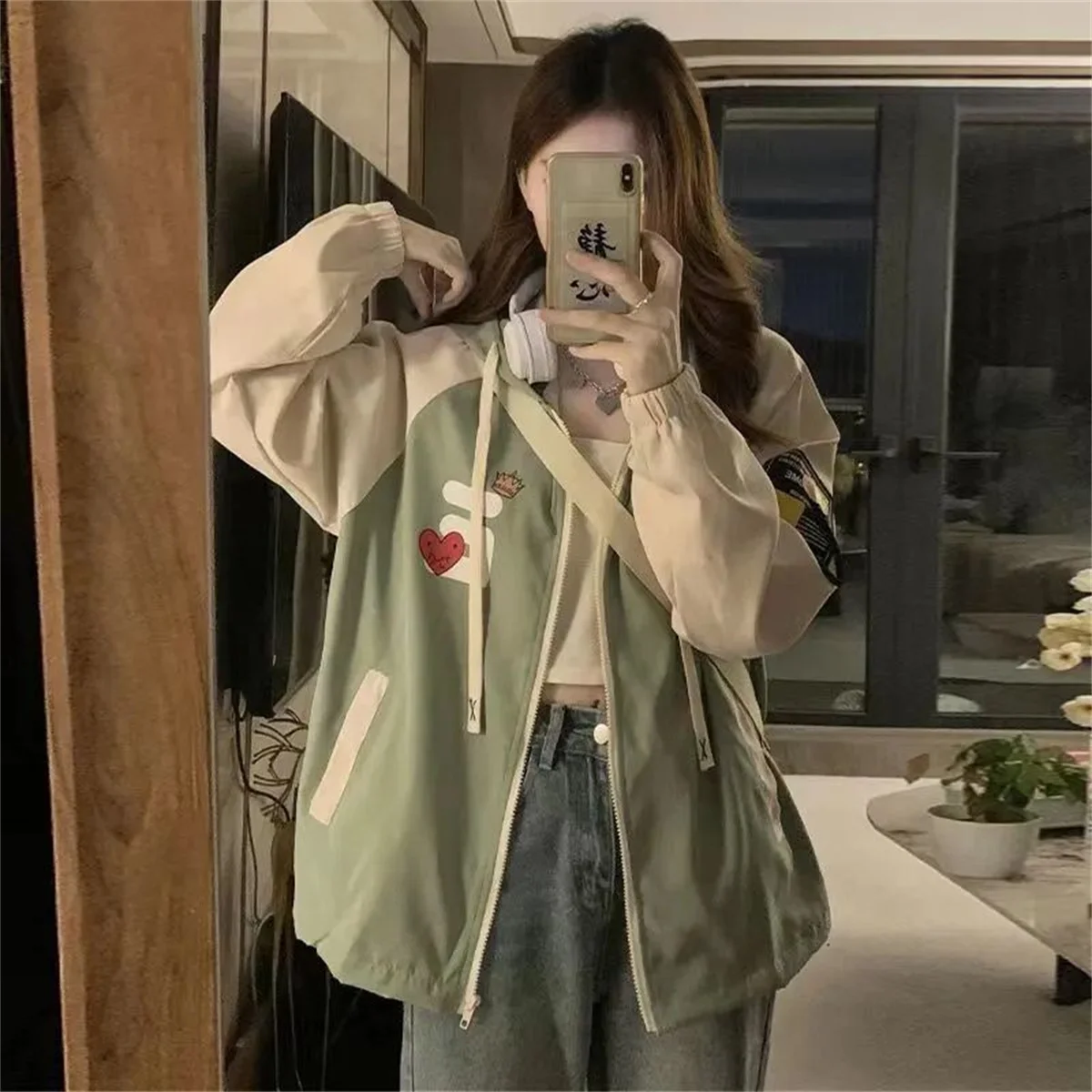 2025 New Spring And Autumn Girl Thin Zipper Student Workwear Jacket Casual Dressing Collection Fashion Trends Versatile
2025 New Spring And Autumn Girl Thin Zipper Student Workwear Jacket Casual Dressing Collection Fashion Trends Versatile