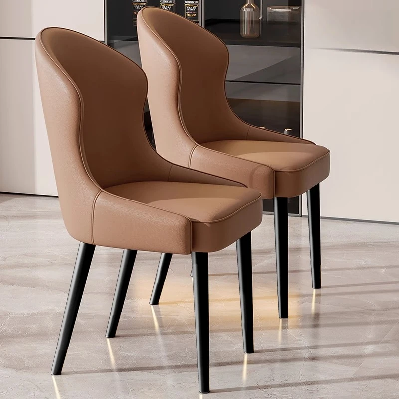 Designer Waterproof Dining Chairs Restaurant Leather Sturdy Relaxing Dining Chairs Nordic High Eetkamerstoel Home Furniture
Designer Waterproof Dining Chairs Restaurant Leather Sturdy Relaxing Dining Chairs Nordic High Eetkamerstoel Home Furniture