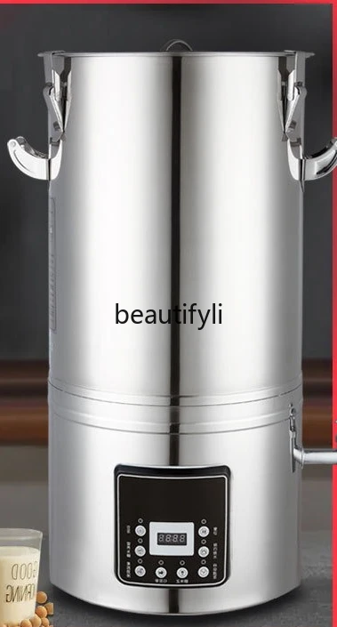 Commercial Soy Milk Maker Large Capacity Fully Automatic Stainless Steel Integrated Low Noise Soy Milk Maker
Commercial Soy Milk Maker Large Capacity Fully Automatic Stainless Steel Integrated Low Noise Soy Milk Maker