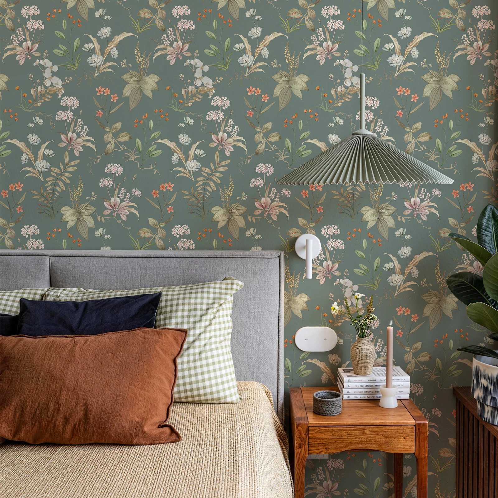 Dark Green Blooming Floral and Leaves Vinyl Wallpaper Morden Waterproof and Durable Self Adhesive Furniture Cabinet Sticker
Dark Green Blooming Floral and Leaves Vinyl Wallpaper Morden Waterproof and Durable Self Adhesive Furniture Cabinet Sticker