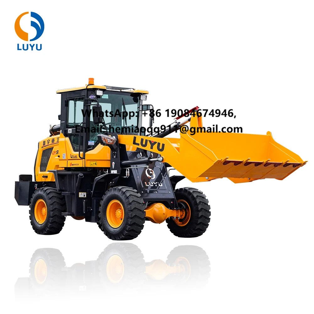 LUYU Mini Wheel Loader 1.5ton Small Mini Loader 4x4 Articulated Small Loader with Bucket
LUYU Mini Wheel Loader 1.5ton Small Mini Loader 4x4 Articulated Small Loader with Bucket