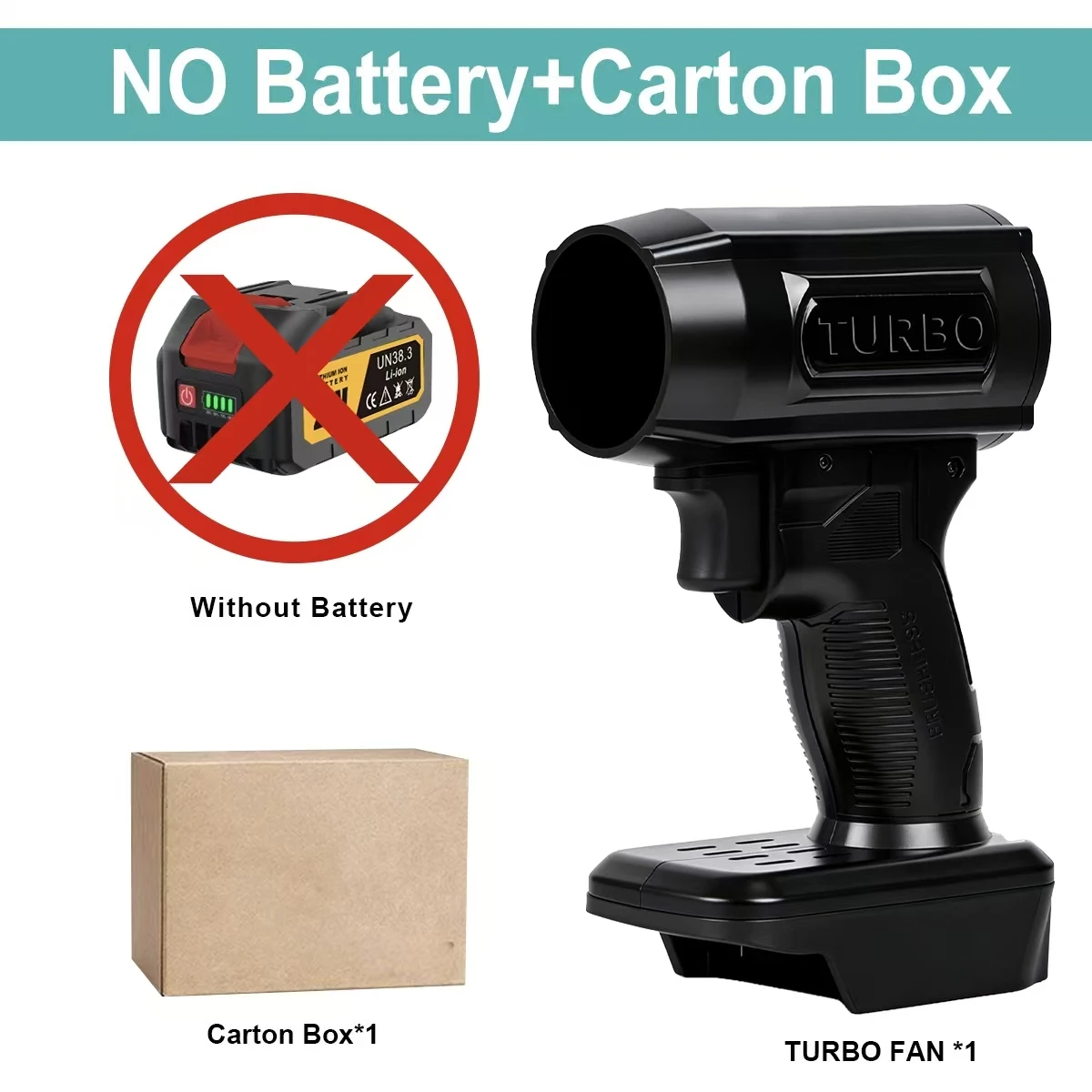Electric Goddess Brushless Cordless Turbo Jet Fan Air Blower Handheld Dust Blowing Tool for Electronic Components Cleaning
Electric Goddess Brushless Cordless Turbo Jet Fan Air Blower Handheld Dust Blowing Tool for Electronic Components Cleaning