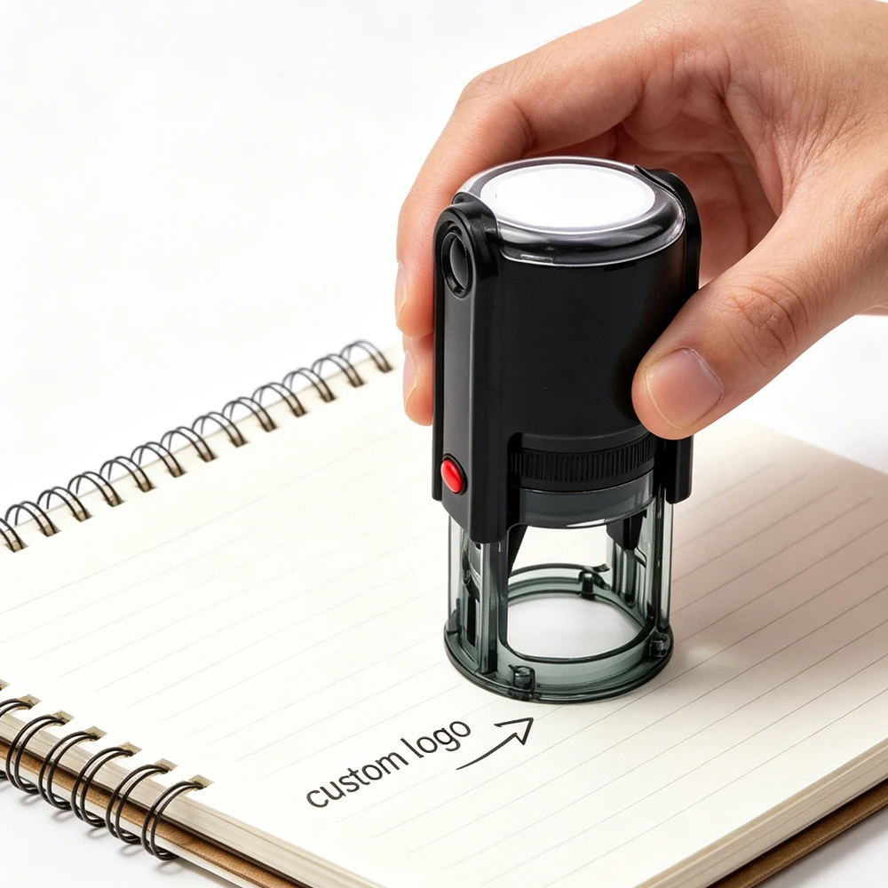 Round Self Inking Stamp Custom Personalized Logo Press-type Inking Stamps Custom Text Business Card Bookmark DIY Crafting
Round Self Inking Stamp Custom Personalized Logo Press-type Inking Stamps Custom Text Business Card Bookmark DIY Crafting