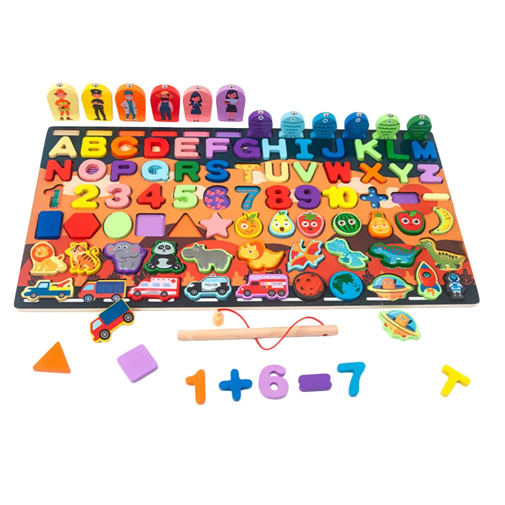 1Set Early Education Wooden Puzzle Colorful Creative Cognitive Learning Children Jigsaw Educational Plaything for Brain
1Set Early Education Wooden Puzzle Colorful Creative Cognitive Learning Children Jigsaw Educational Plaything for Brain