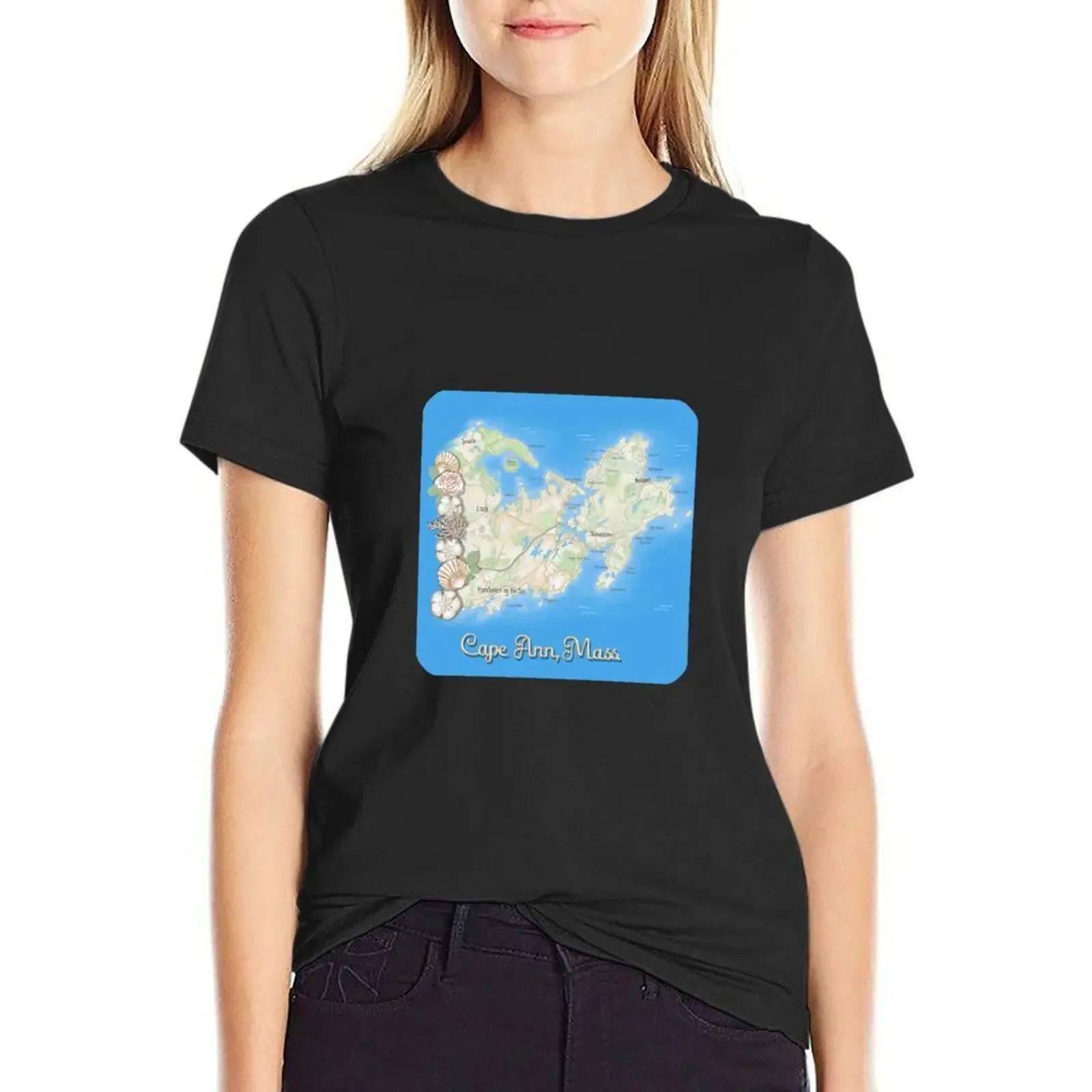 Cape Ann Massachusetts map T-Shirt summer top customs design your own summer clothes Woman T-shirts
Cape Ann Massachusetts map T-Shirt summer top customs design your own summer clothes Woman T-shirts