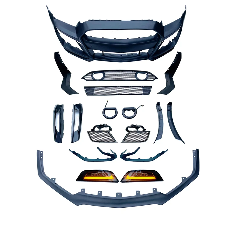 MP Concepts GT500 Style Front Bumper Kit with Turn Signals for Mustang Body Kit Condition New 2013-2014
MP Concepts GT500 Style Front Bumper Kit with Turn Signals for Mustang Body Kit Condition New 2013-2014