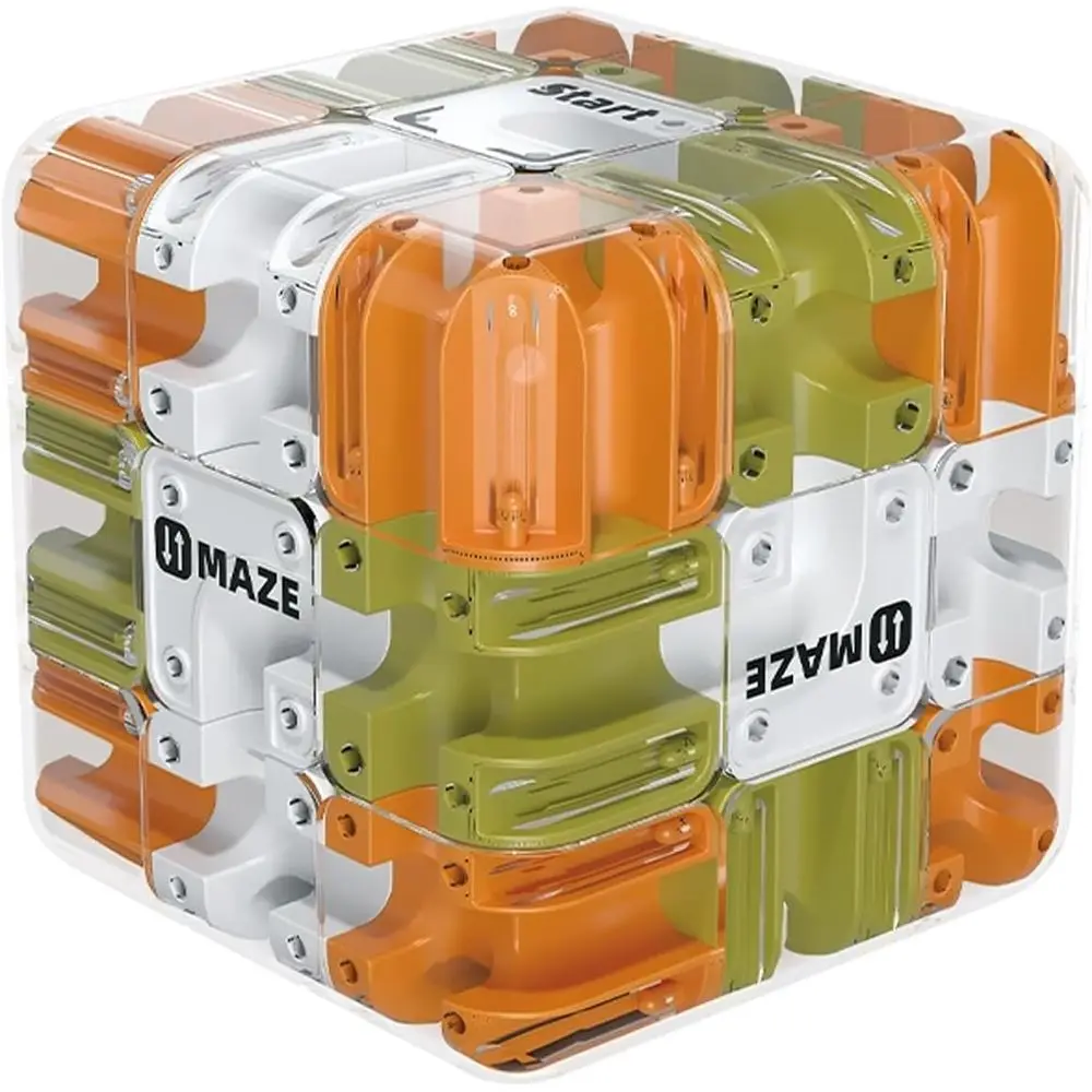 Large Labyrinth 3D Maze Cube - Engaging Brain Teaser or StrRelie & Logic Development | 3x3 Puzzle Challenge | Educationas Toy or
Large Labyrinth 3D Maze Cube - Engaging Brain Teaser or StrRelie & Logic Development | 3x3 Puzzle Challenge | Educationas Toy or