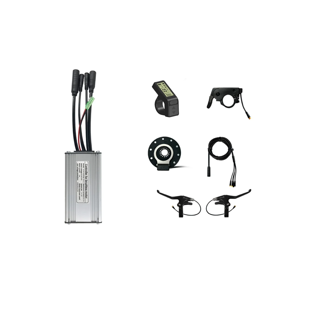 New Sine Wave Controller Kit Electric Bicycle Electric Scooter Kit LCD4 Display Sine Wave Controller 36/48V 25A 750W
New Sine Wave Controller Kit Electric Bicycle Electric Scooter Kit LCD4 Display Sine Wave Controller 36/48V 25A 750W