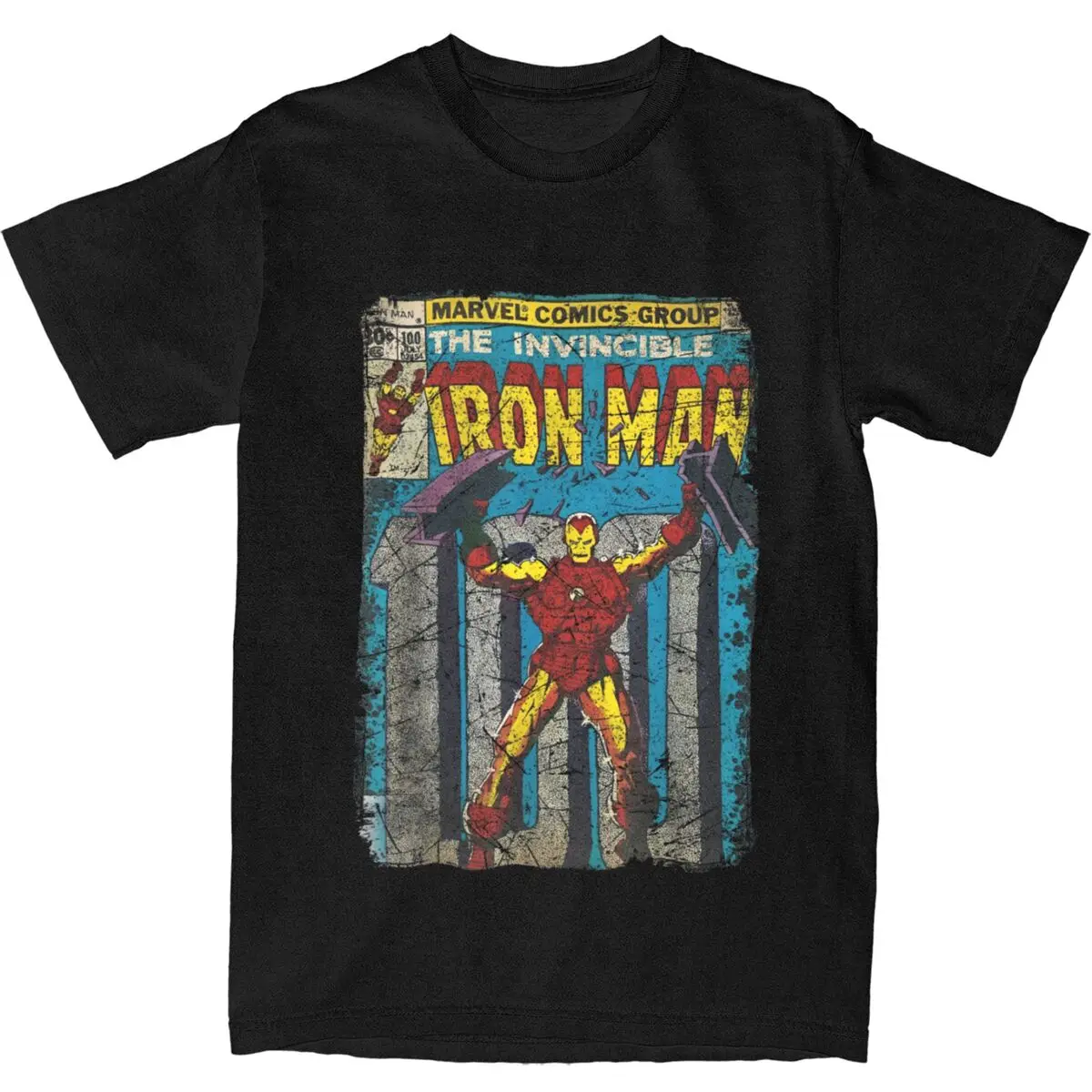 Iron Man Classic Retro Comic T Shirt Harajuku T Shirts Short Sleeves Aesthetic Tshirt Summer 100 Cotton Breathable Tees
Iron Man Classic Retro Comic T Shirt Harajuku T Shirts Short Sleeves Aesthetic Tshirt Summer 100 Cotton Breathable Tees
